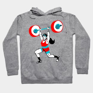 Female Weightlifter Hoodie